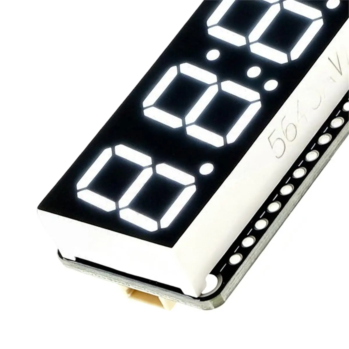 0.56inch 4-Bit 7 Segment LED Display Module with Clock HT16K33 Chip for Digital Clock Countdown Timer A