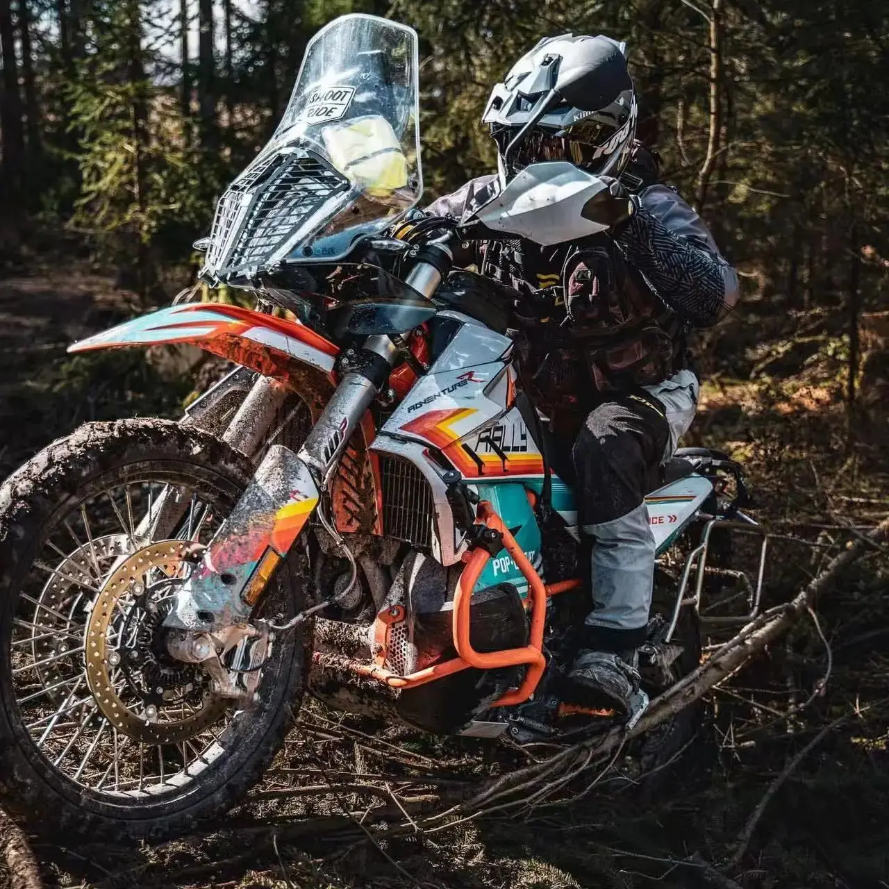 

Engine Guard Crash Tank Bar Bumper Upper Lower Fairing Frame Protecto For KTM 890 Adventure R 2019-2024