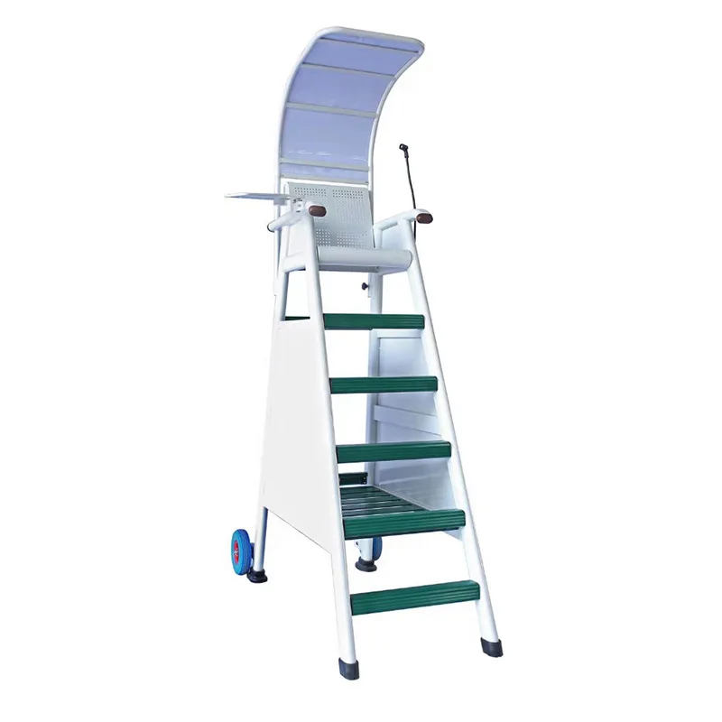 

Tennis court referee chair Outdoor aluminum alloy referee chair for high-end international events Grandstand Court referee stand