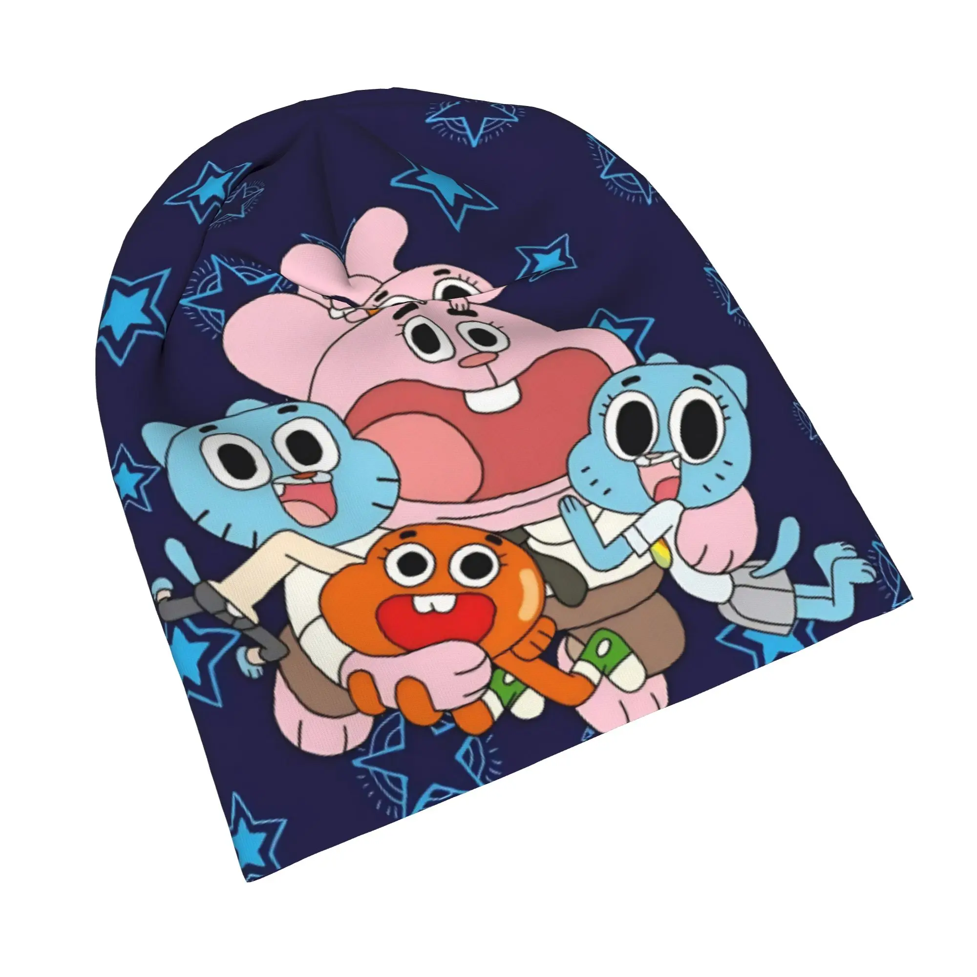 Anaise Gumballs Darwins Caps Amazings Gumballs Fashion Unisex Outdoor Skullies Beanies Hat Spring Warm Head Wrap Bonnet Hat