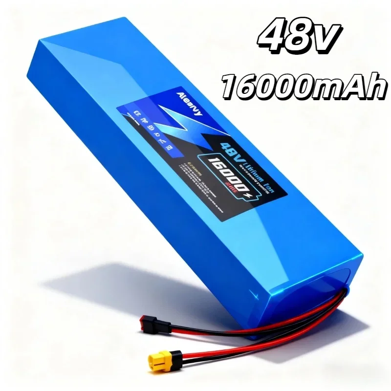 

48V 16000mAh High-Capacity Rechargeable Lithium-ion Battery Pack – 18650 13S5P with Built-in BMS, Reliable Power ,for Scooters