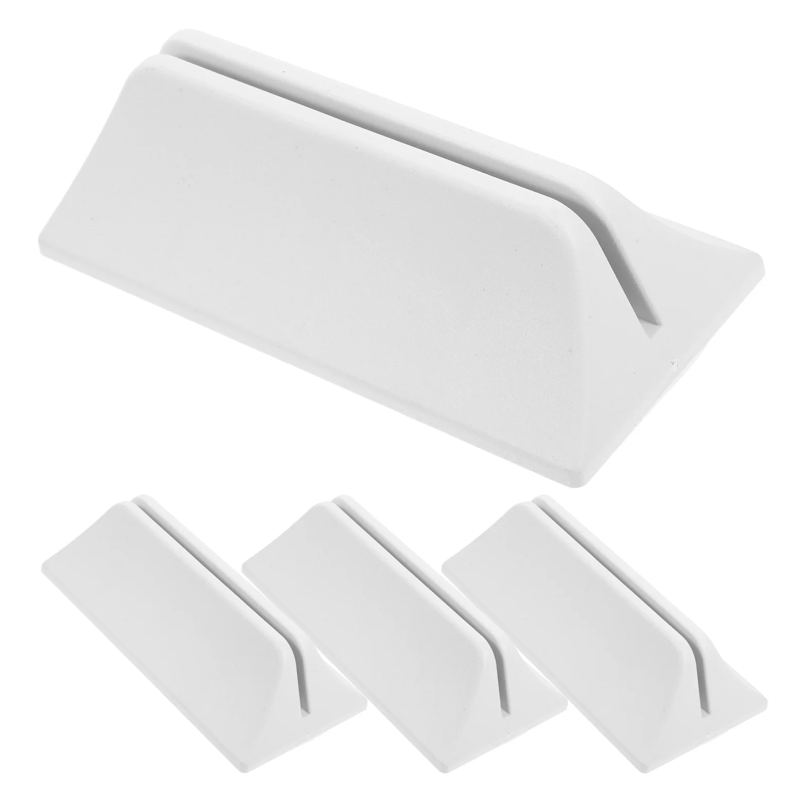 

4pcs Desktop Partition Base Support Movable Plastic Bracket Screen Divider Stand Feet Sturdy Stability Longlasting Durability
