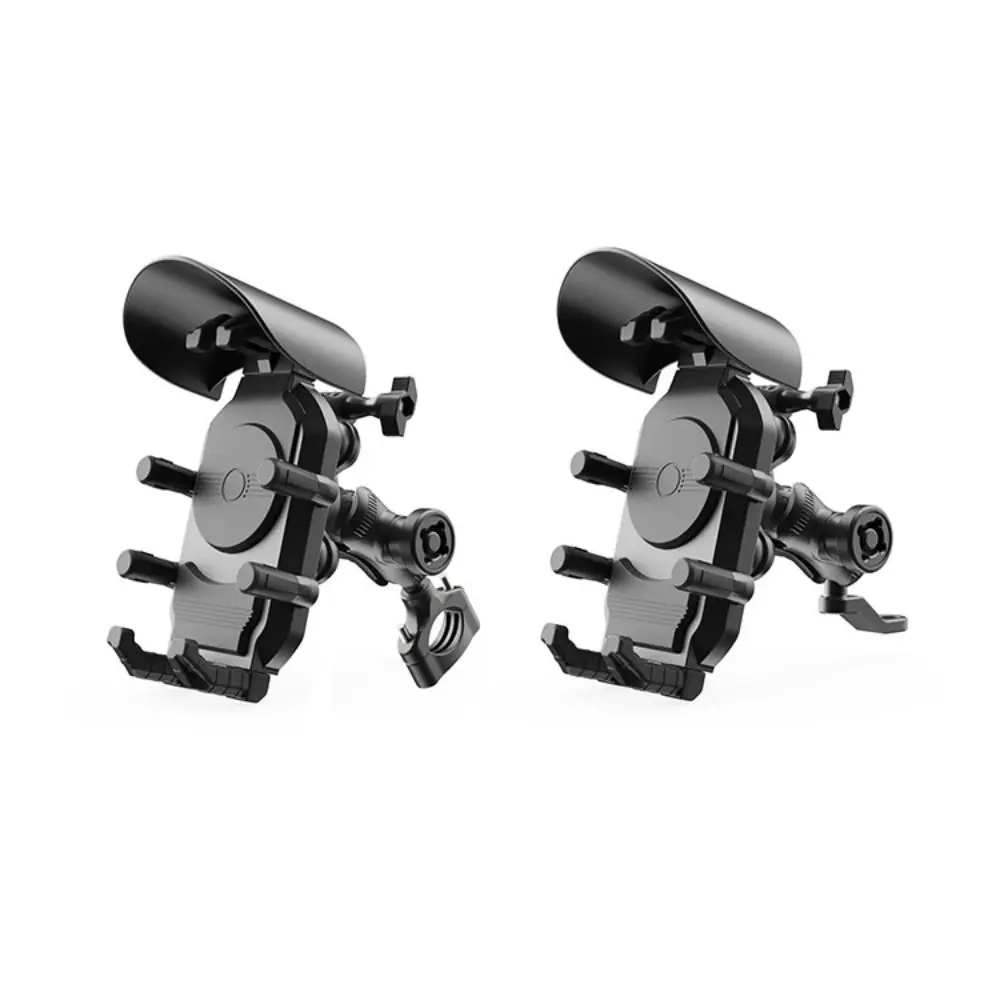 

Вращающийся на 360° держатель для телефона на мотоцикле, солнцезащитный козырек, регулируемое крепление для велосипедного телефона, защита от падения, антивибрационная поддержка мобильного телефона на велосипеде