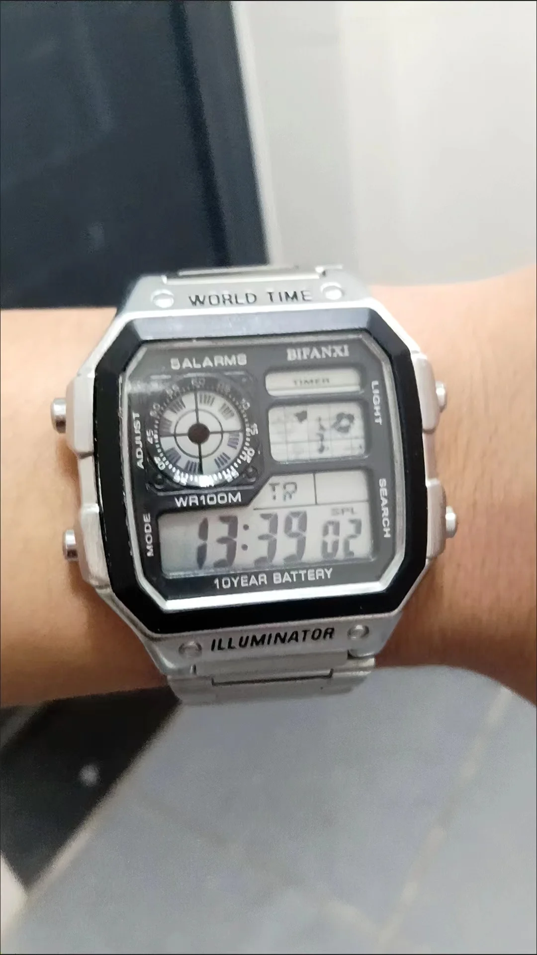 Jam elektronik untuk jam tangan baja tahan karat 2022 jam tangan BiFanxi