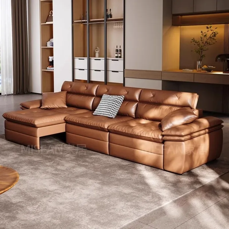 

Designer Luxury Living Room Sofas Three Seater Nordic Soft Living Room Sofas Puffs U Shaped Divano Soggiorno Furniture Home