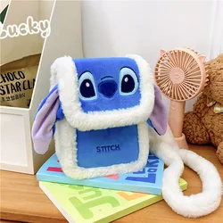 Stitch Cartoon torby na telefon Kawaii Anime tornister klucz torby do przechowywania monet przenośne modne torebki urodziny prezenty dla przyjaciół