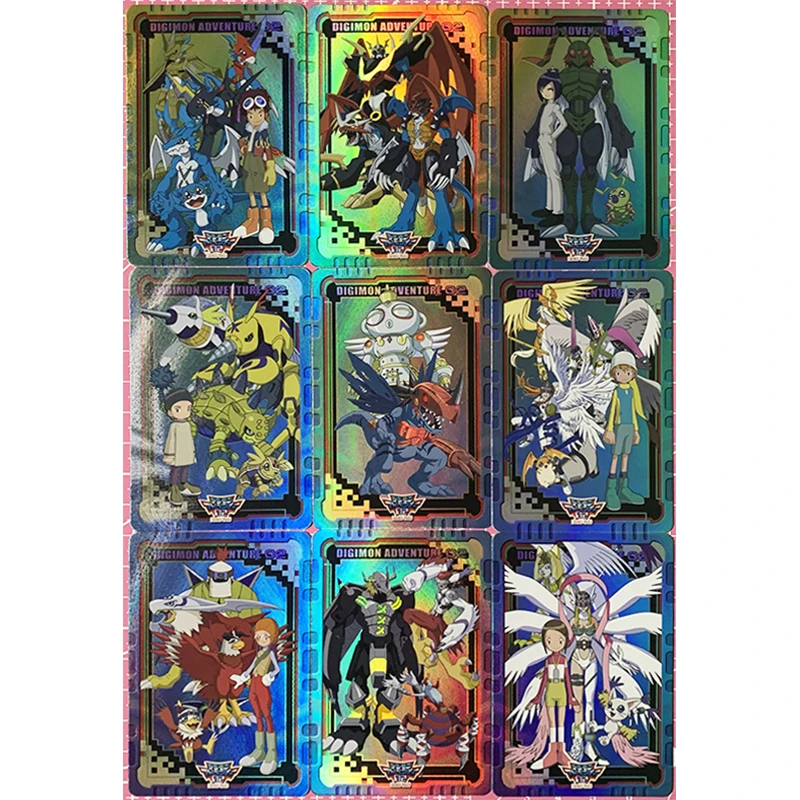 Digimon Collectible Cards Boys Games Toys Table Games Birthday Gifts DIY Anime Kakarotto Minase Kana Ueda Premium Flash Card