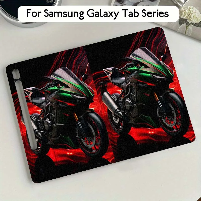 

Car Motorcycle Luxury Cool For Samsung Galaxy Tab S9 S10 S6 S7 S8 FE Plus Lite Inch Foldable Cover Tablet Case