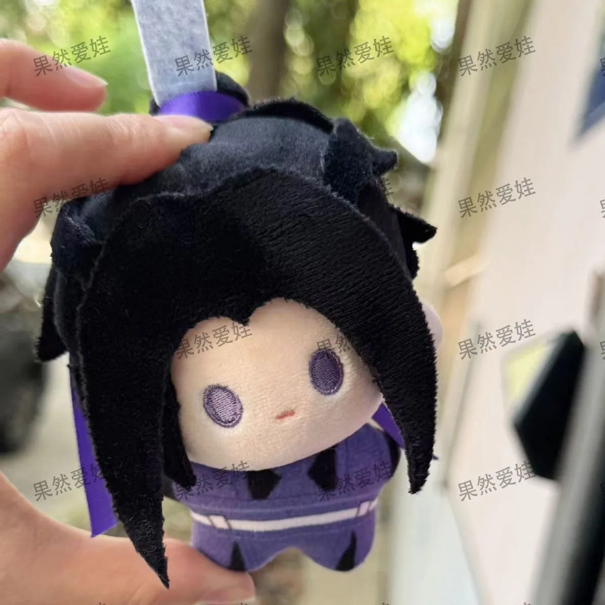 Original Demonic Ancestor Jiang Cheng Cosplay atributo 10cm muñeca de algodón muñeca súper linda regalo colgante