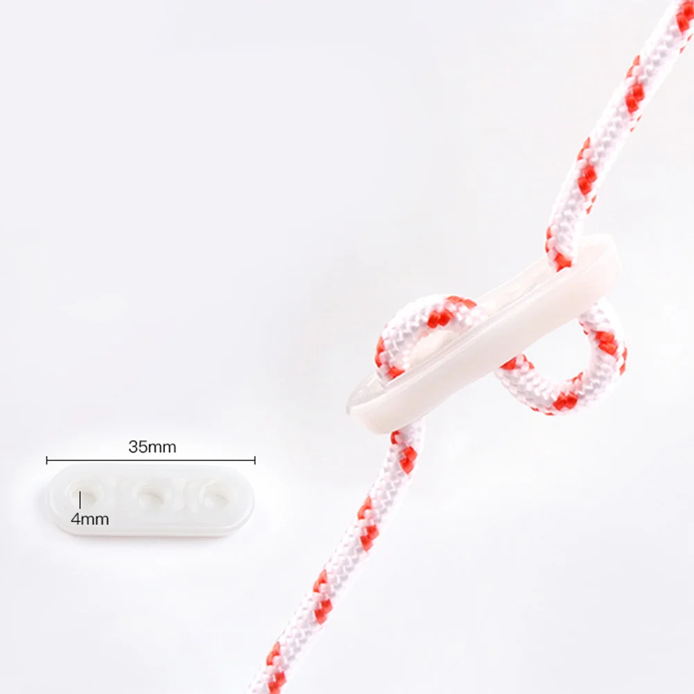 10pcs Guyline Runners Camping Ropes Tensioners Tent 35mm Awning Cord Fastener GLOW IN THE DARK Outdoor Outerdoor