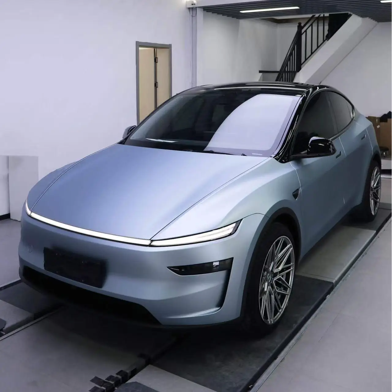 

Пленка TPU PPF для защиты кузова автомобиля, цветная защитная пленка для автомобилей, матовая жидкая пленка TPU Somato Blue