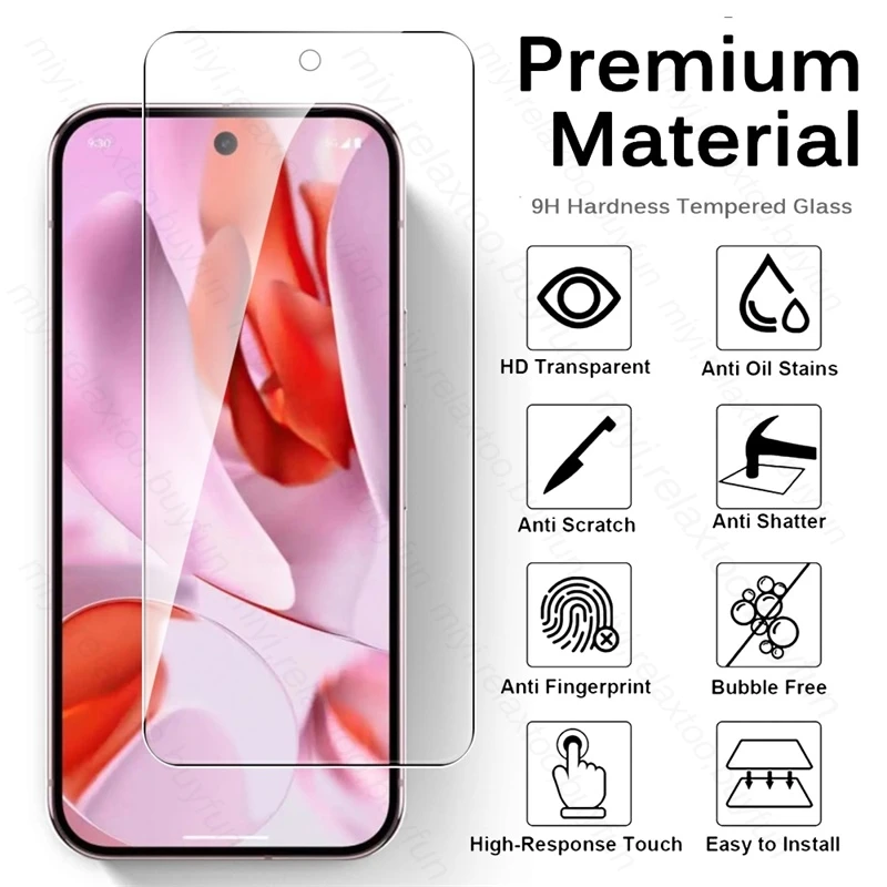 Tempered Glass for Google Pixel 9 Pro XL ProXL Pixle 9Pro 9ProXL 5G Screen Protector Pixel9 Pixel9Pro Pixel9ProXL Camera Glasses