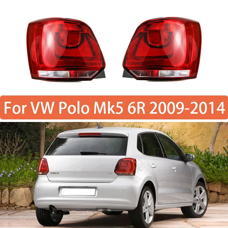 

Задний фонарь для VW Polo Mk5 6R 2009 2010 2011 2012 2013 2014 Задний фонарь Предупреждающий фонарь заднего хода 6R0945095A 6R0945096A
