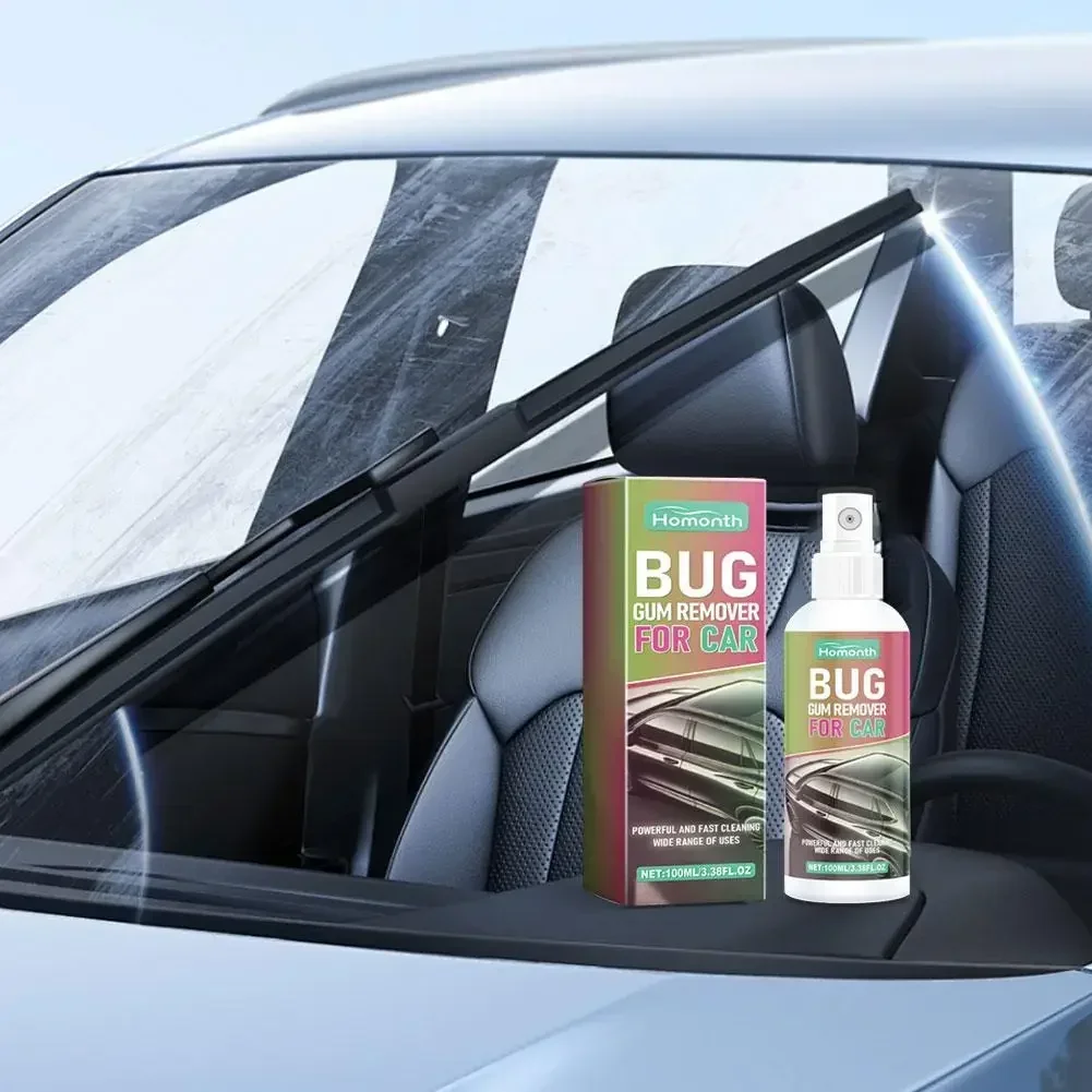 100ml Car Exterior Cleaner Shellac Bird Droppings Remove Cleaner Protect Dissolve Stains Foam Car Car Paint