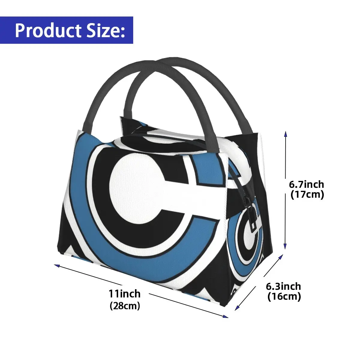 Capsule Corp Logo Portable insulation bag for Cooler Food Office Pinic Container