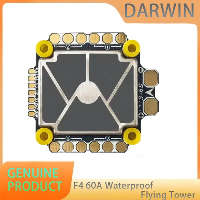 

DarwinFPV Cement Series Ultra-Durable F4 60A Waterproof Flight Controller Stack
