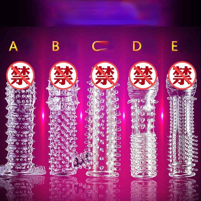 Sexy Toys Penis Extender Penis Enlarger Products Penis Cock Sleeve Condom Delay Ejaculation Dildo for Men Penis Extender Adult