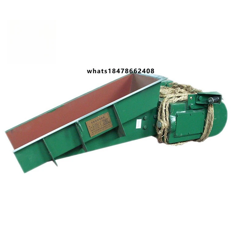 Vibrating Electromagnetic Vibratory Feeder for Food Industry Bulk Material Handling Stainless Steel 110V/380V Durable Easy