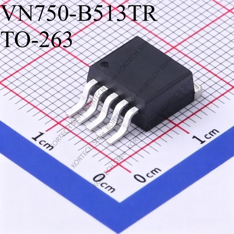 10PCS/LOT  Brand new original VN750B5 VN750 VN750-B513TR TO-263 High-side driver chip chip TO-263 6A/36V driver chip