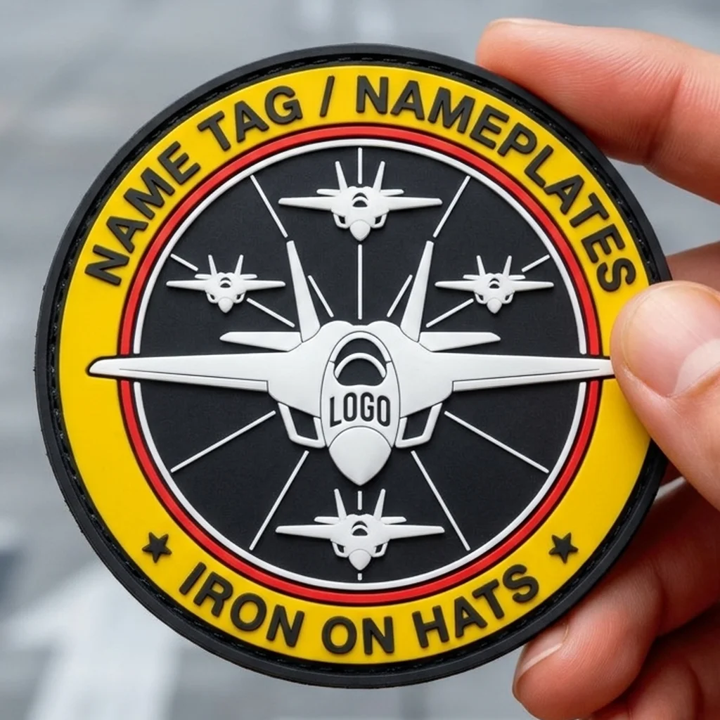

Custom 2D PVC Morale Patch 3D Tactical Backpack Vest Jacket Hat Helmet Hook Loop Decorative Patch