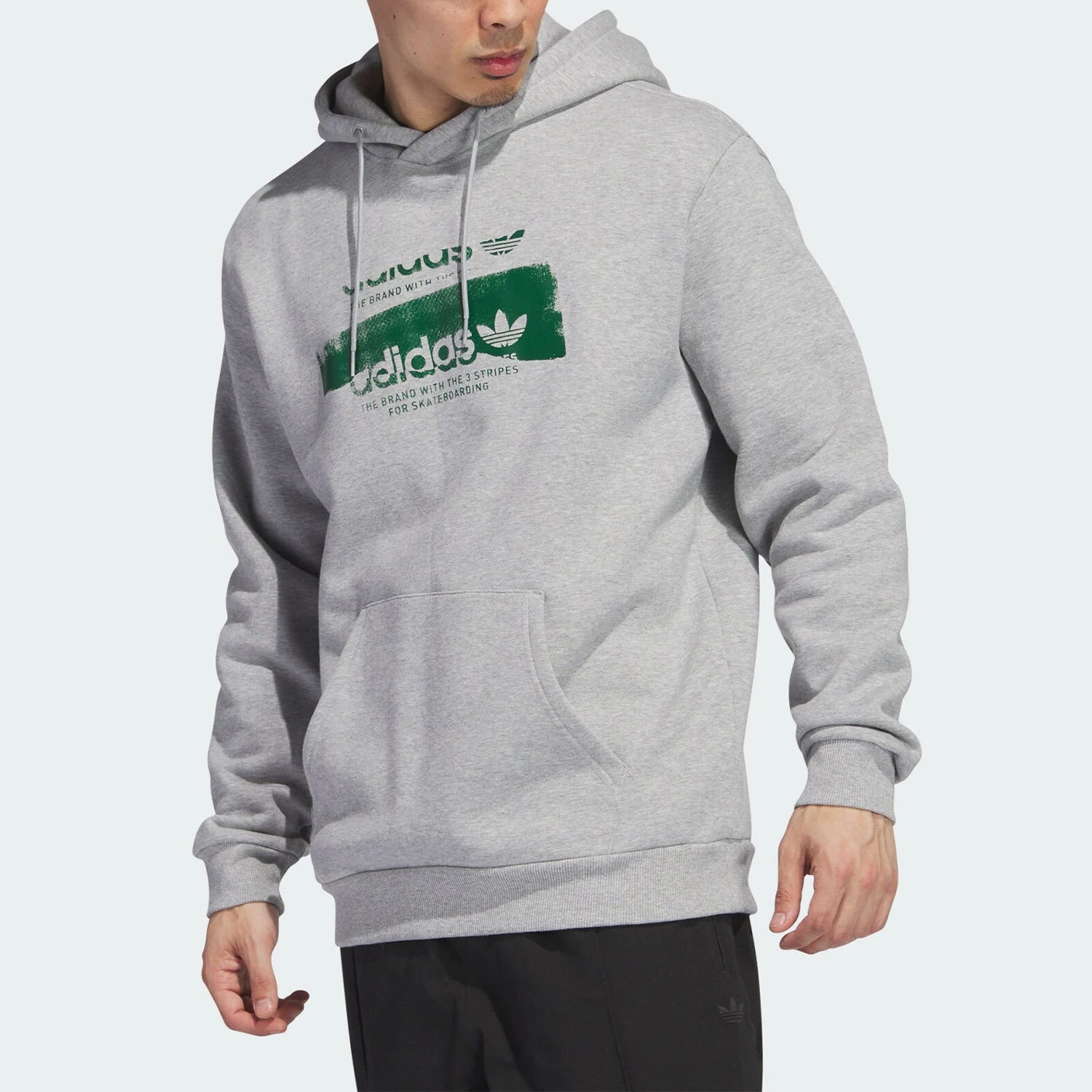 

Мужская толстовка с капюшоном и флисовой подкладкой Adidas Originals Trefoil Logo IK7657