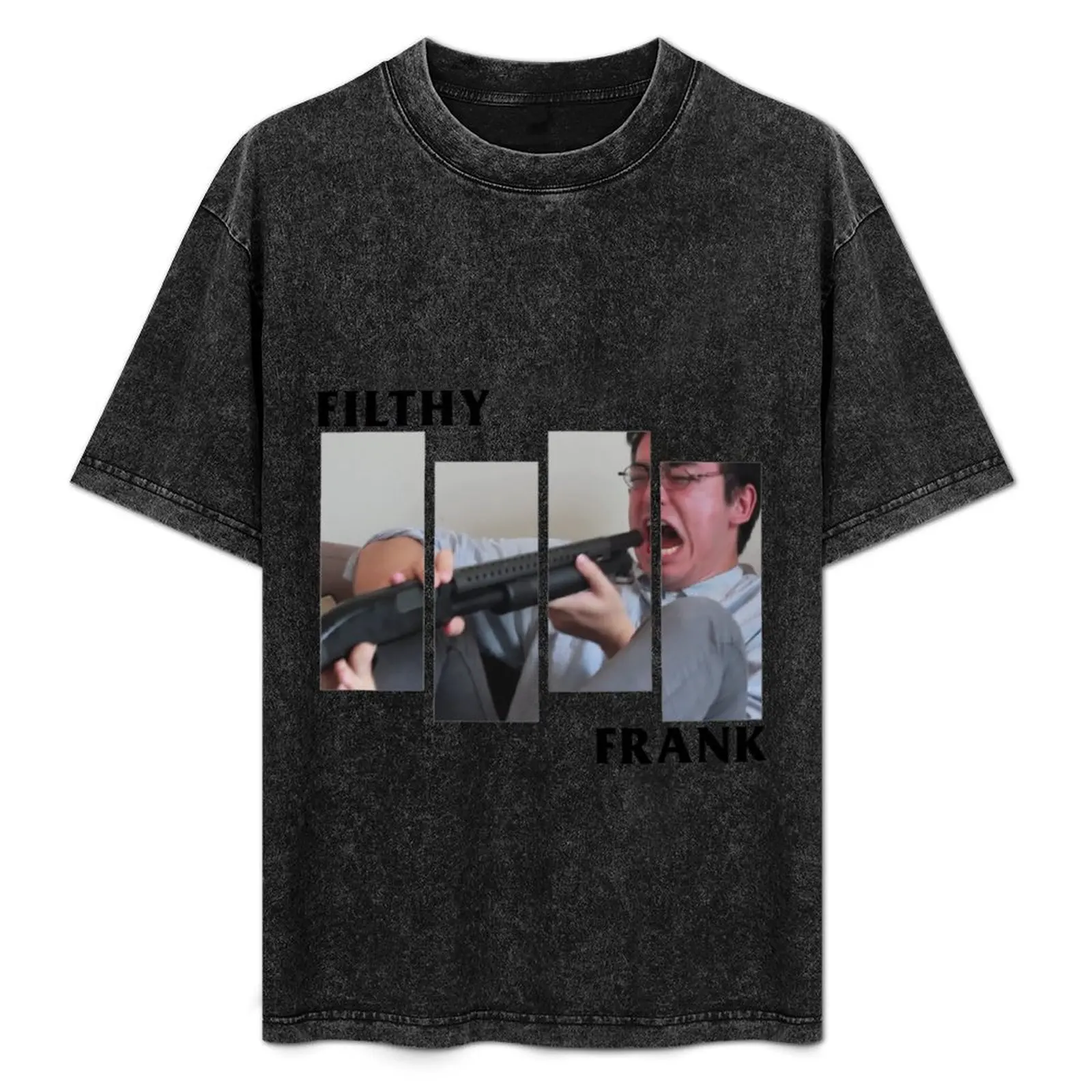 

Filthy Frank {(Black Flag stylized) T-Shirt Comfortable Work Wear Tee