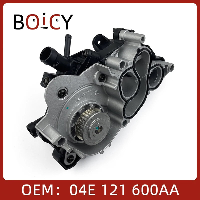 BOICY Engine Cooling Water Pump Assembly For Golf Jetta Polo A1 A3 Octavia 04E121600AD 04E121600AL 04E121600AA 04E121600CN