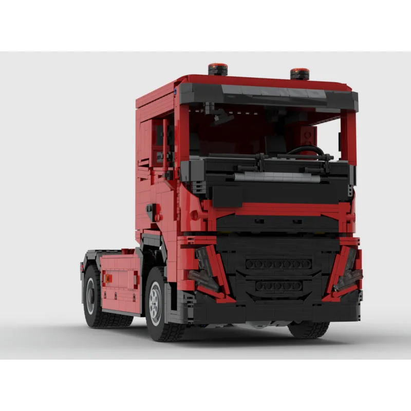 MOC-111309الكهربائية RC FM شاحنة الجمعية الربط اللبنات2477 بناء كتلة أجزاء الاطفال عيد ميلاد اللبنات لعبة الهدايا