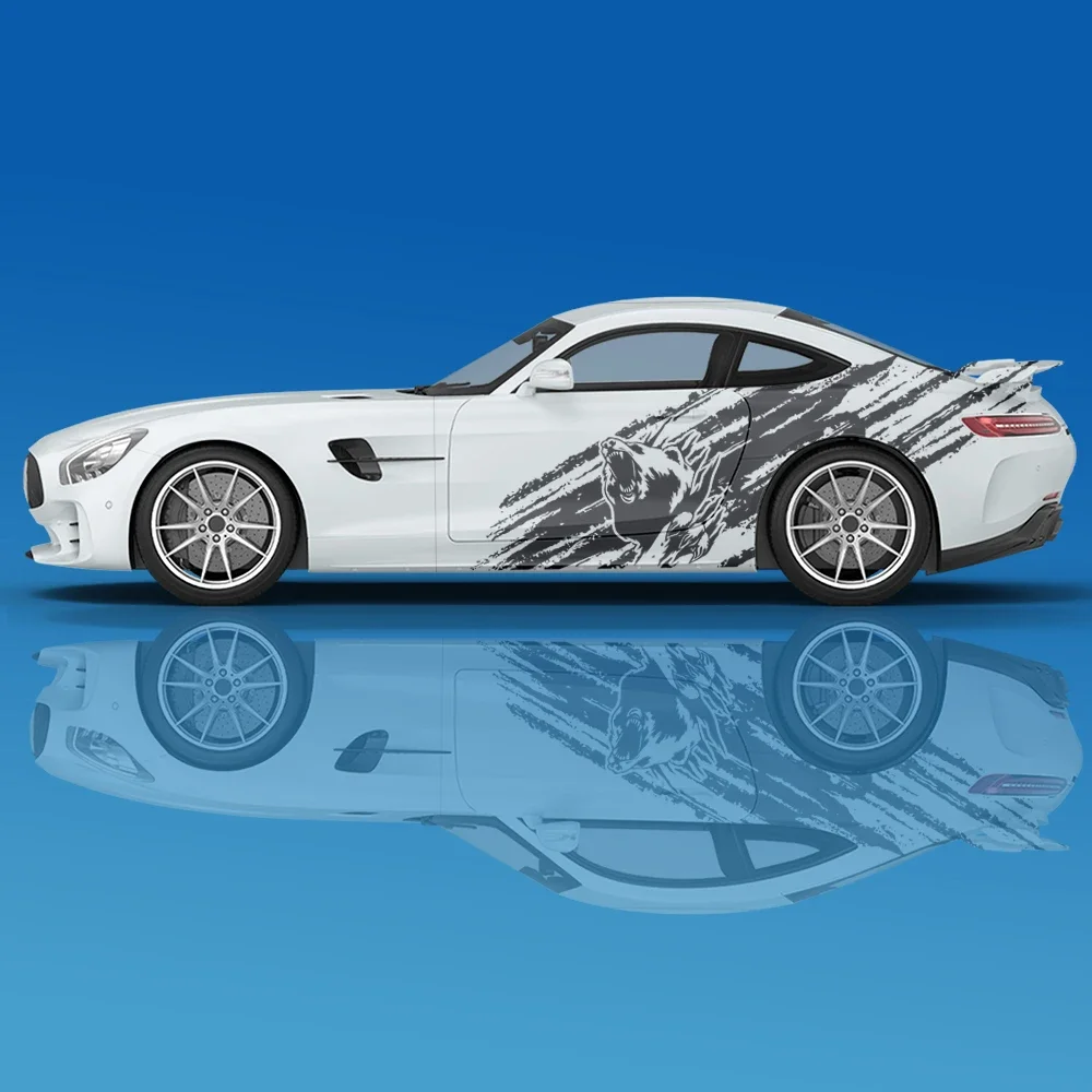 

Tiger Animal Car Stickers Side Graphics Car Modification Accessories Pain Car Racing Packaging Decals Decorative Stickers