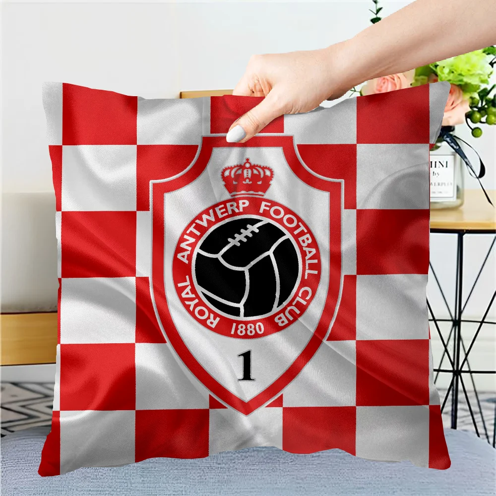 Cushion Cover Pillow Cover Pillowcase Cover for Pillow Fundas De Cojines R-royal A-antwerp FC Decorative Pillowcases Home Covers