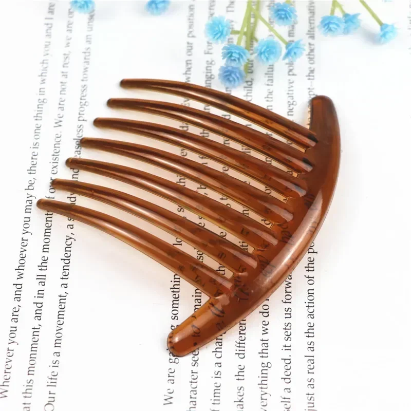 3PCS 10.5cm French Twist Totorial Hairstyle Hair Comb for Updo Hairclip Durable Sturdy Hair Clips Hair Accessories for Women