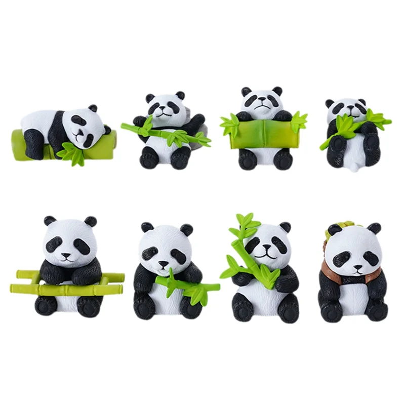 

Бразильское деревянное растение, милая панда, декоративный мини-пейзаж, настольный автомобиль, маленькие украшения, украшение для дома