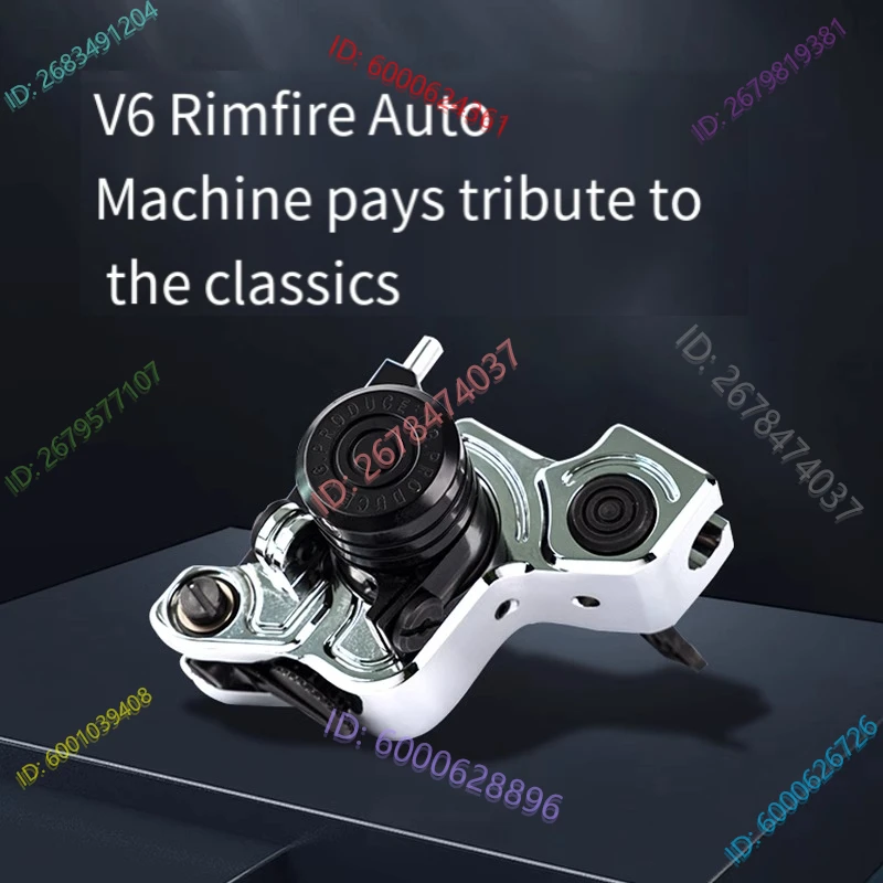 Tattoo Equipment OG V6 Professional Tattoo Cut Wire Fog All-in-One Machine Shrapnel Motor Stroke Adjustable