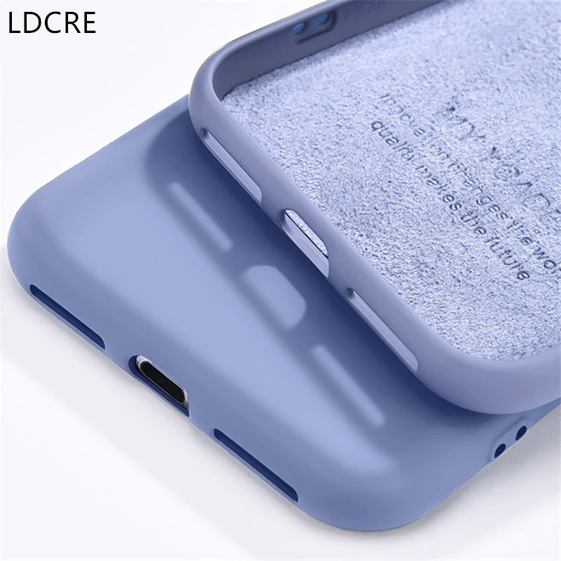 For Samsung Galaxy Note 20 Case for Samsung Note 10 Lite M51 A21S Case Liquid Silicone Soft Protector Samsung Note 20