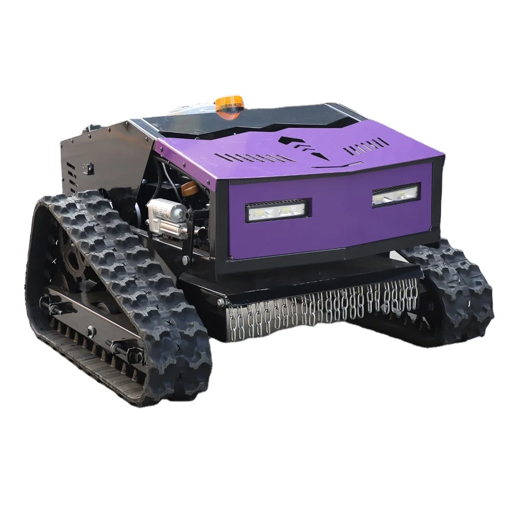 

Masenter Remote Control Lawn Mower All Terrain Slope Mowing Machine Tracked Radio Controlled Grass Cutter Robotic Mowers