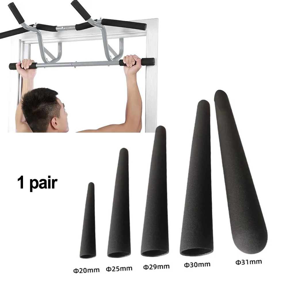 2Pc 100mm-400mm Fitness Equipment Handlebar Grips Handle Grip Cover For Gym Fitness Equipment Dip Molding Handlebar Gloves Parts