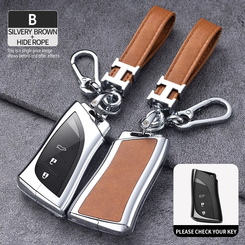 Car Key Cover Case For Lexus NX GS RX IS ES GX LX RC 200 250 350 LS 450H 300H Key Auto Case keychain keyring Accessories