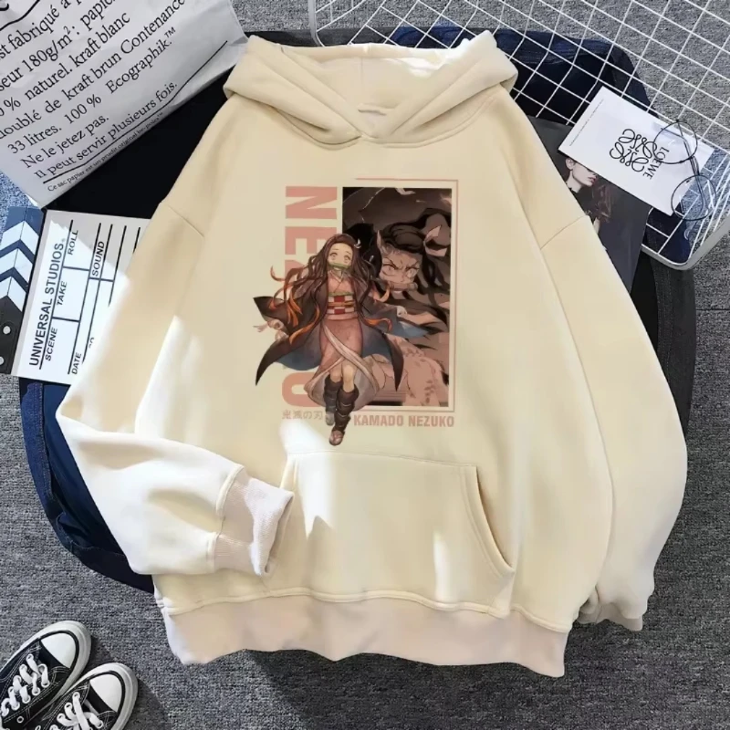 سترة شتوية بغطاء للرأس مطبوعة بشخصيات كرتونية للسيدات من MINISO، بلوفر دافئ وناعم ودافئ للنساء والفتيات #2