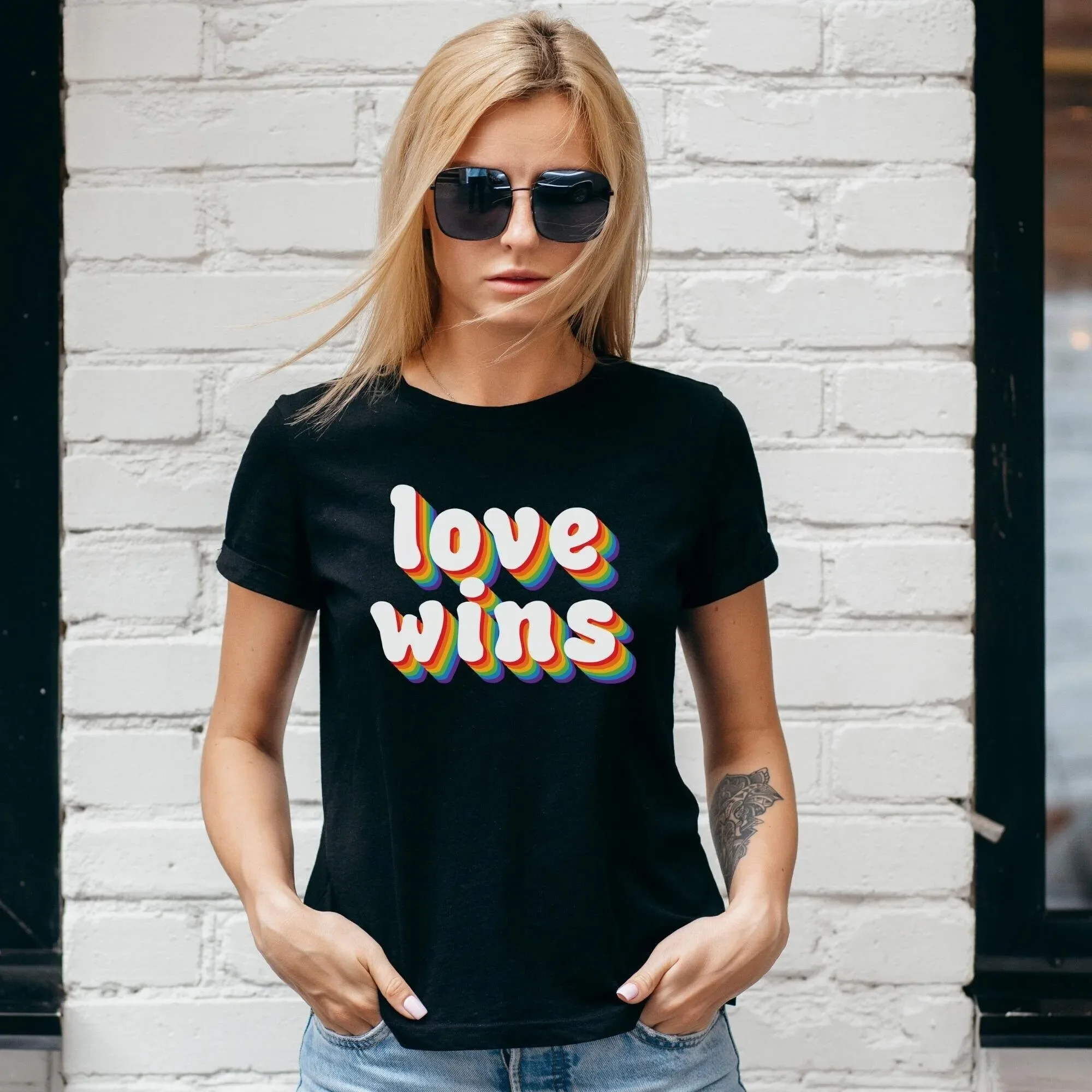 Love Wins T Shirt Pride Lgbtq Gay Month Ally Always