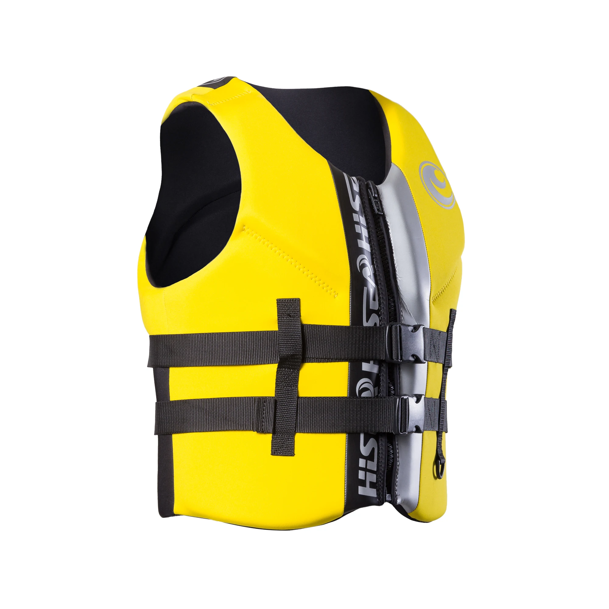

HISEA buoyancy vest (yellow) is an equipment for water sports enthusiasts such as swimming, surfing, drifting, kayaking, etc