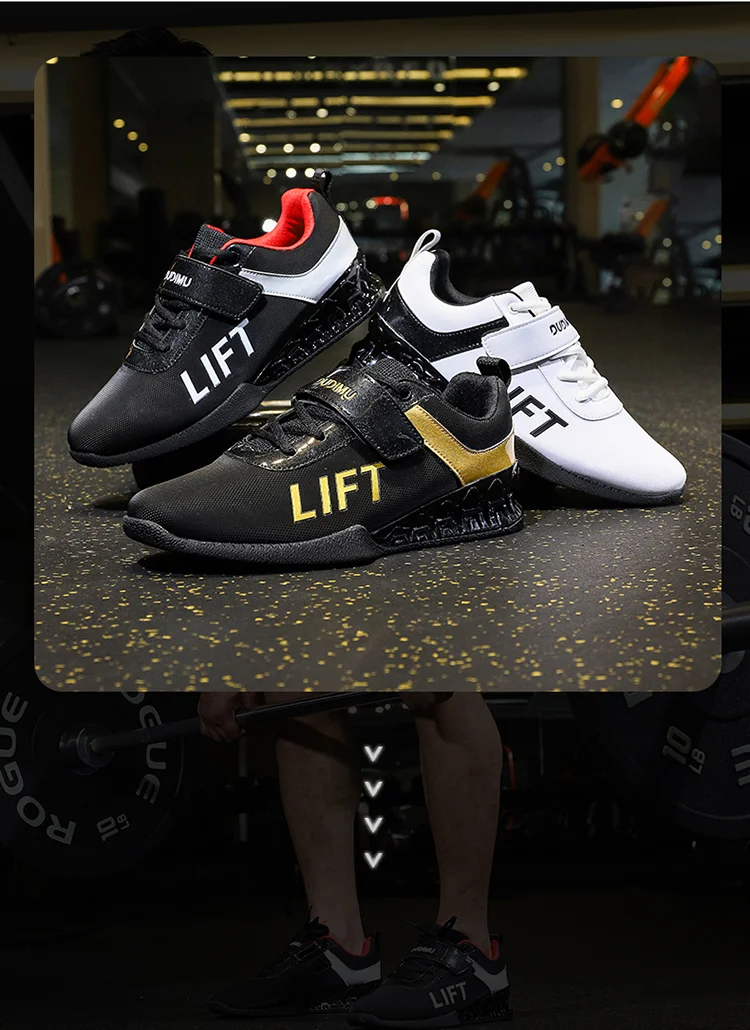 2025 أحذية القرفصاء الجديدة لرفع الأثقال للجنسين أحذية رياضية للتدريب الاحترافي للياقة البدنية أحذية رفع الأثقال جيدة جدًا