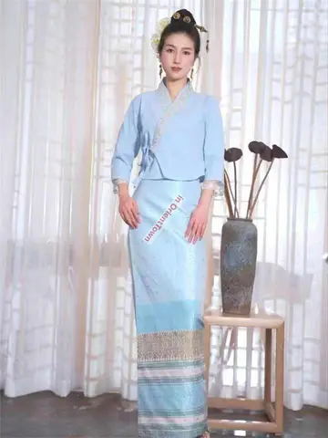 8 best sales Khmer Kambodja-klänning - №2