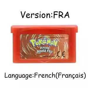 USA/EUR/ESP/ITA/NOE/FRA Pokemon Series Video Game Cartridge Pokemon Emerald FireRed LeafGreen Ruby Sapphire for GBA - Image 32