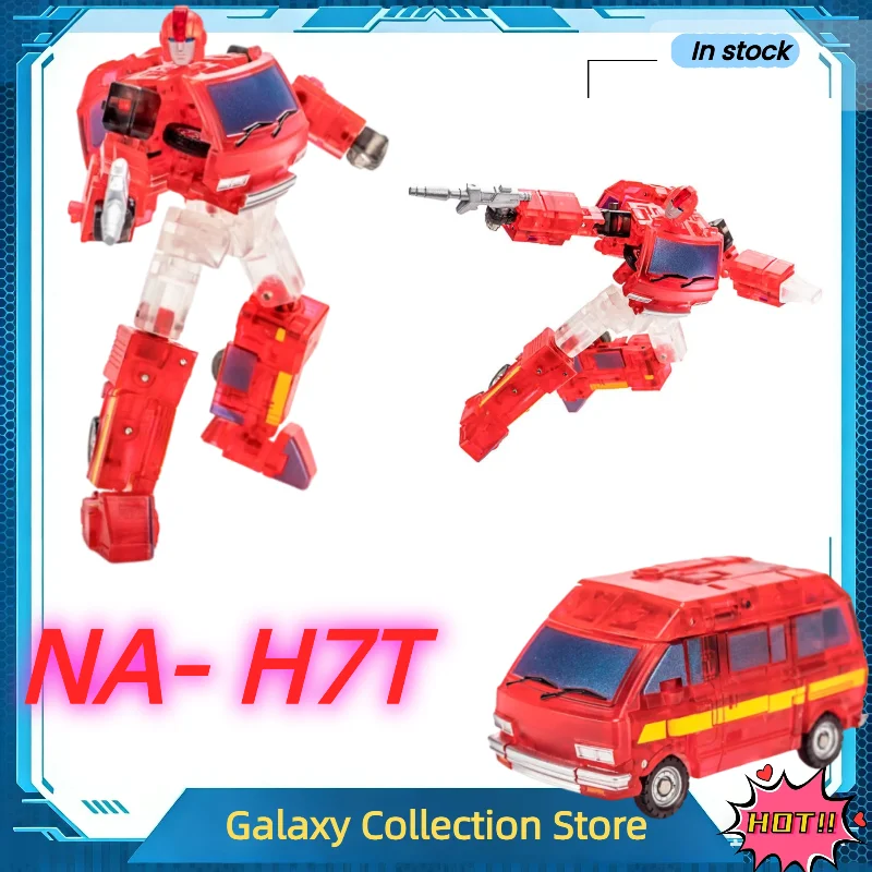 

В наличии Newage NA H7T Ironhide Transparent Ver. Коллекционные фигурки героев аниме Mini Warrior: модель для игр и коллекционирования