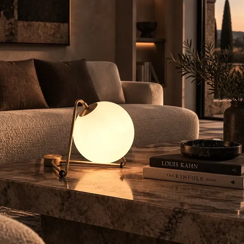 Multifunctional Bedroom Study Desk Lamp Elegant Home Decoration Creative Exhibition Hall Design