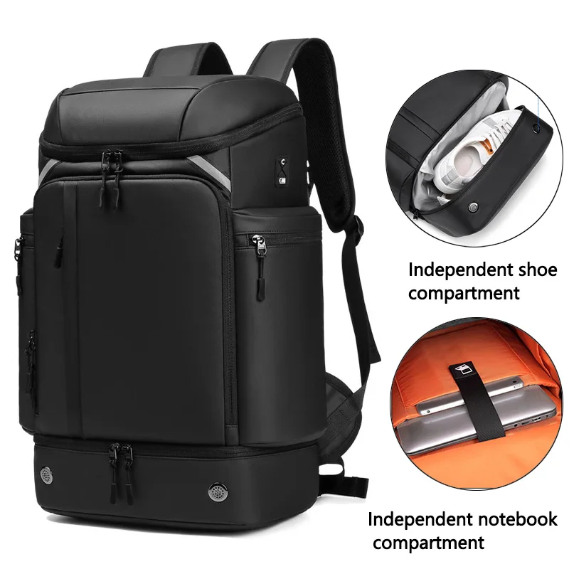 

Large travel laptop backpack, business sturdy 18 inch laptop backpack, waterproof university computer bag, men's and women's bac