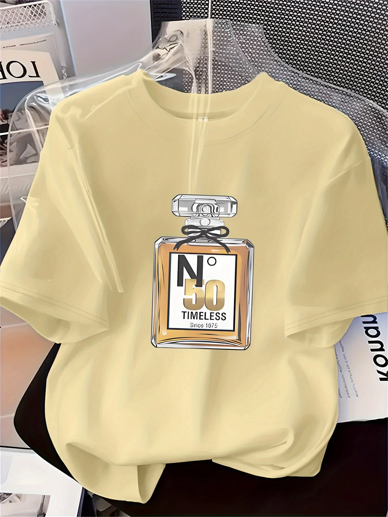 Camiseta verão moda pintada à mão impressão básica camiseta feminina casual 0-pescoço manga curta oversized topo camiseta pulôver