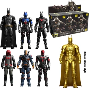 Batman Arkham Knight Modified Modified Blind Box, F5 Action Figures, Office Orals Hobby, Boys Gifts, 7, 10cm, New 6 Main Batman Sales Action Figure - №2