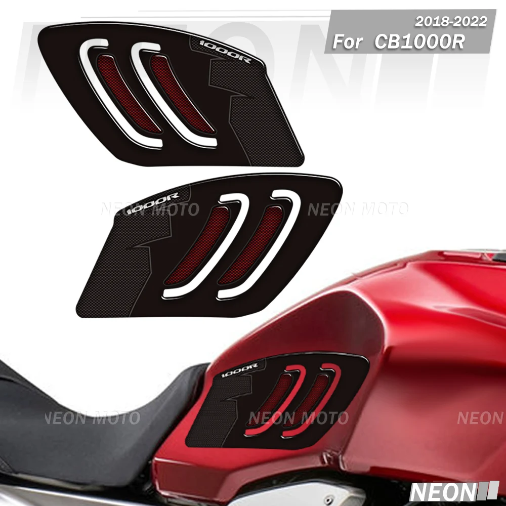 

For CB1000R CB 1000R Motorcycle Accessories Sticker Fuel Tank Knee Grip Protector Sets Anti-slip Waterproof Decal 2018 - 2022