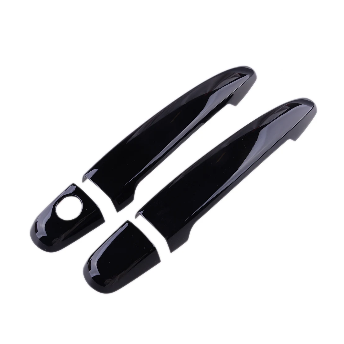 1 set Glossy Black ABS Car Side Door Handle Cover Cap Trim Fit For Lexus LS430 Sedan 2001 2002 2003 2004 2005 2006